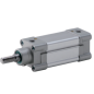 Verin D80 C320 alu tube profilé double effet