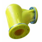 Coude remplissage silo extra bend