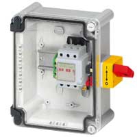 Interupteur de proximité coupure visible 32A TRI. Crdits : ©mcbeton.com 2016